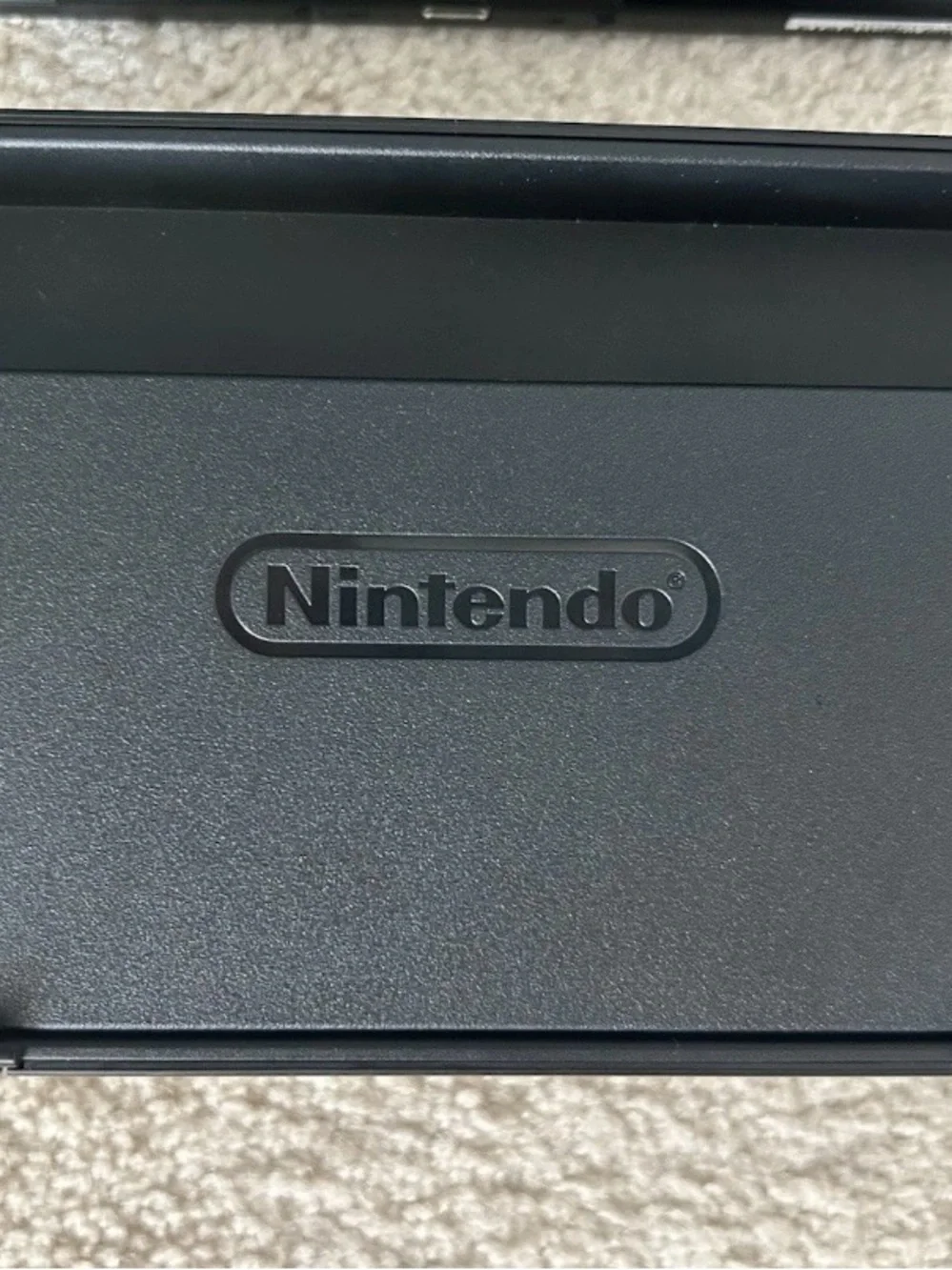 Nintendo Switch Console with Blue and Neon Yellow Joy-Con Works